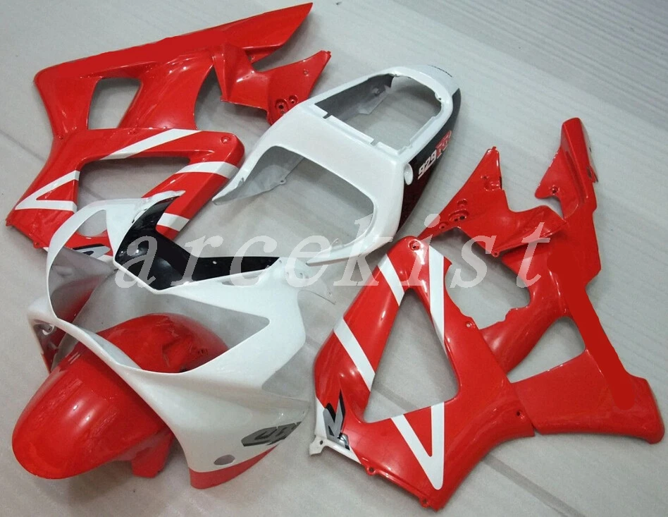 

New ABS motorcycle fairings kit for HONDA CBR 929RR 929 2000 2001 CBR929RR 00 01 CBR 900RR fairings set custom red white