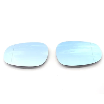 

Fit for BMW E90 2009-2011 LCI Rearview Mirror Glass Blue Heated Blind Spot