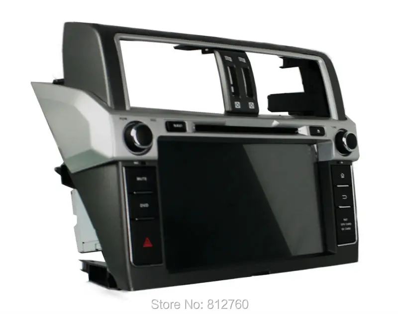 Discount 8 inch 1024*600 HD Octa Core Android 9.0 Car DVD PC for Toyota Prado 2014 2015 GPS Navigation Radio RDS Stereo Head Unit WIFI 3G 9