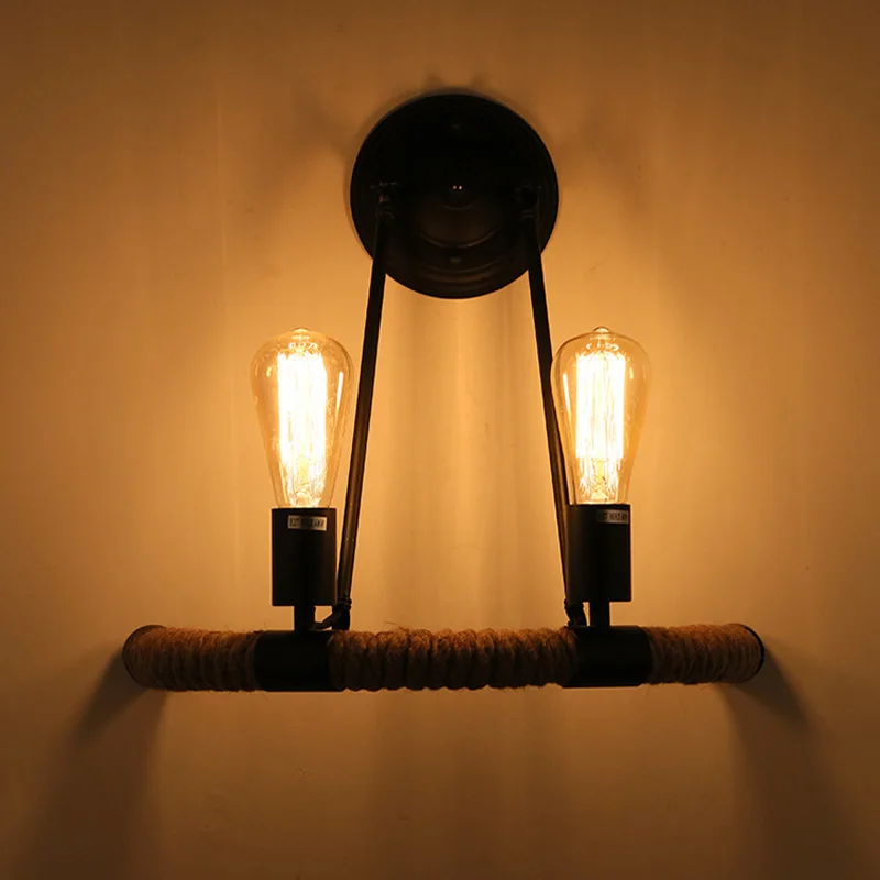 Современный скандинавский Железный настенный светильник, настенный светильник для гостиной, столовой, бра, светильник светодиодный, декор для кухни, настенные лампы