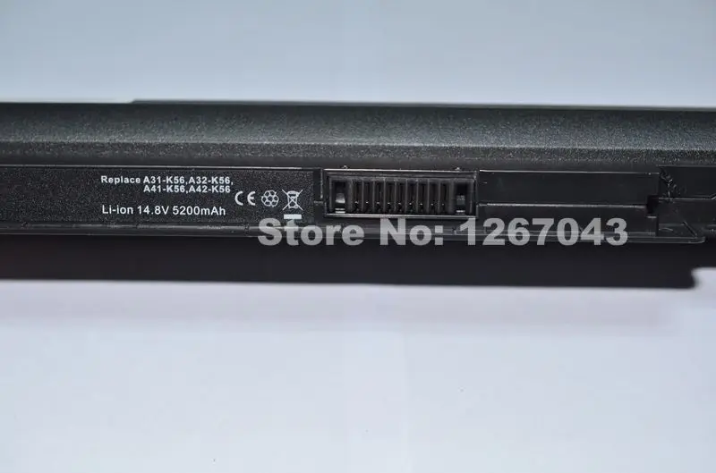 JIGU Аккумулятор для ноутбука ASUS A46CB A56CB E46CB K46CB K56CB R405CB R505CB S405CB S40CB S46CB S505CB S56CB U58CB A46CM A56CM K46CM