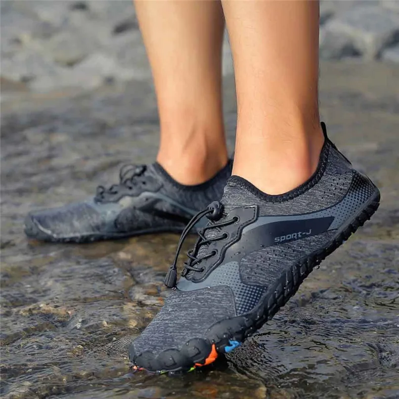 Aqua Shoes Men Quick-Dry Water Shoes Pool Beach Swim Drawstring Shoes Creek Diving Shoes Sneakers #2Y21 (27)