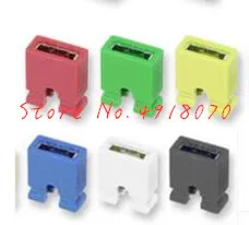 

Free shipping 10000PCS 2.54 jumper block color short-circuit cap Connector