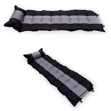Уличный Самонадувающийся коврик для кемпинга, надувной матрас толщиной 5 см, ПВХ, автомобильная надувная кровать, влагостойкая, водонепроницаемая, спальная кровать с подушкой