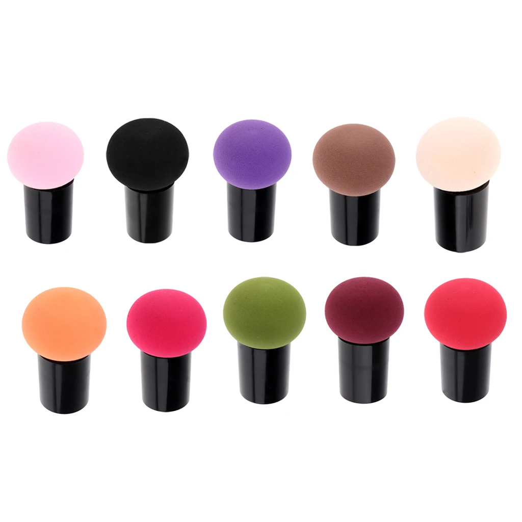 Wet & Dry Loose & Pressed Powder Puff Large Head Sponge Makeup Blender Beauty Tools for for Makeup Artists and Beginners