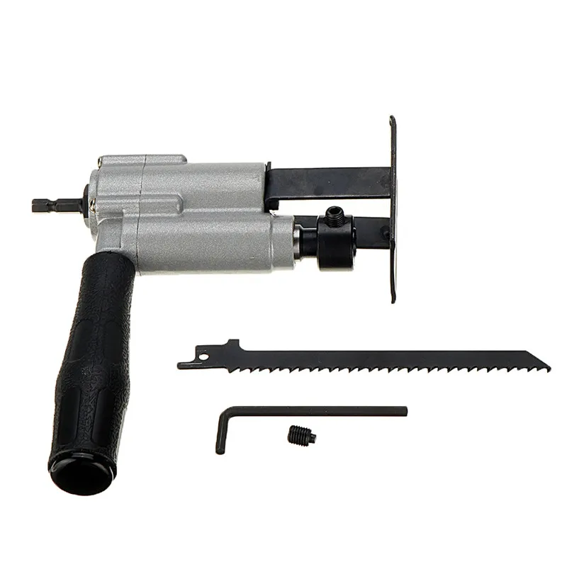 

Reciprocating Saw Attachment Change Electric Drill Into Reciprocating Saw Jig Saw Metal File For Wood Metal Cutting Durable