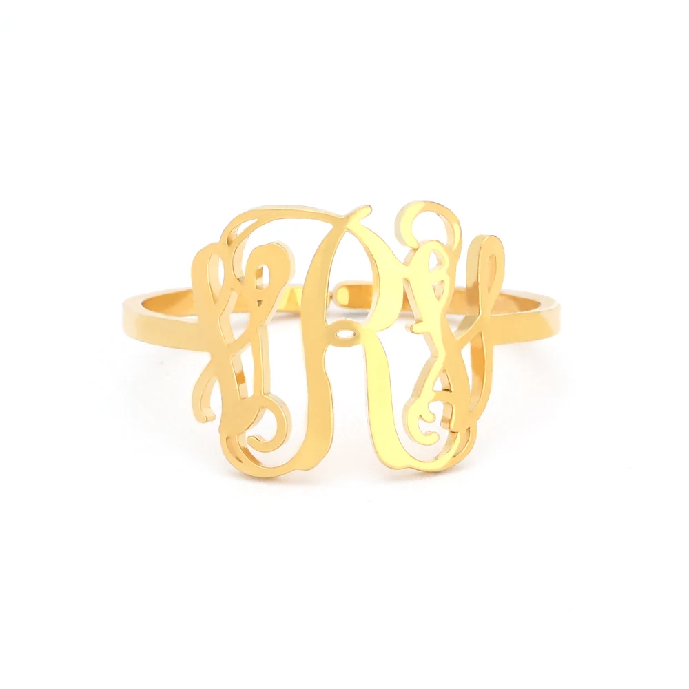 

Personalized Rings Custom Name Ring for Her Wedding Jewelry Stainless Steel Adjustable Ring Arabic Name Ring Jewelry for Friend