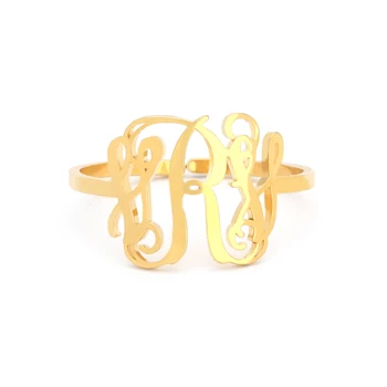 

Personalized Rings Custom Name for Her Ring Wedding Jewelry Stainless Steel Adjustable Ring Arabic Name Ring Jewelry for Friend