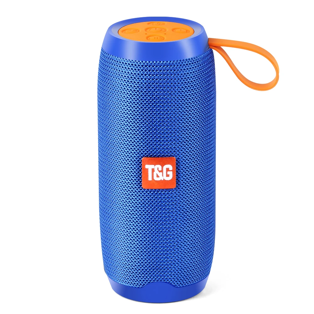 TOPROAD Портативный 10 Вт Bluetooth динамик беспроводные стерео колонки MP3 плеер