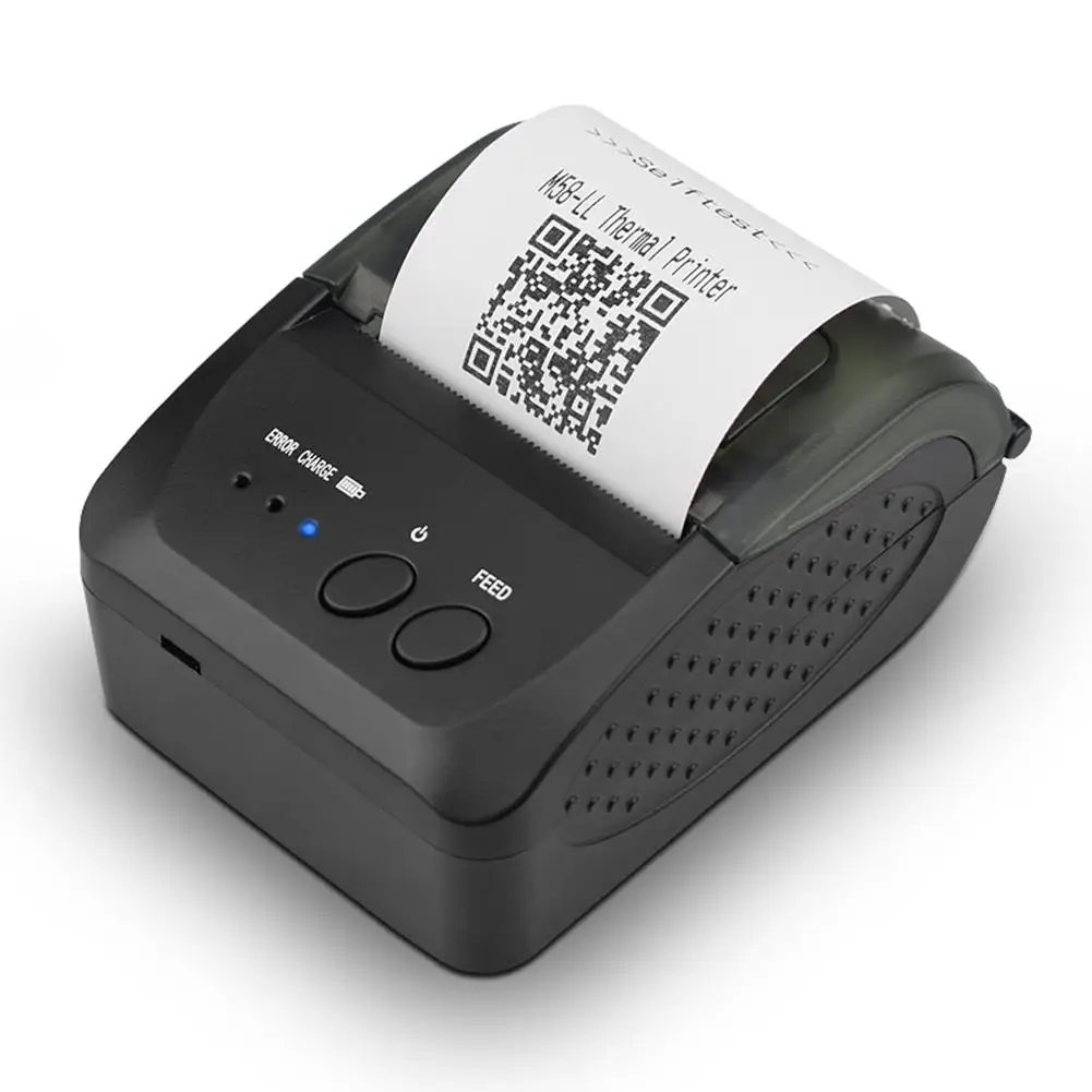 

POS-5809LN 58MM Wireless Bluetooth Thermal Receipt Printer Support Windows 7 Android For IOS USB Printer