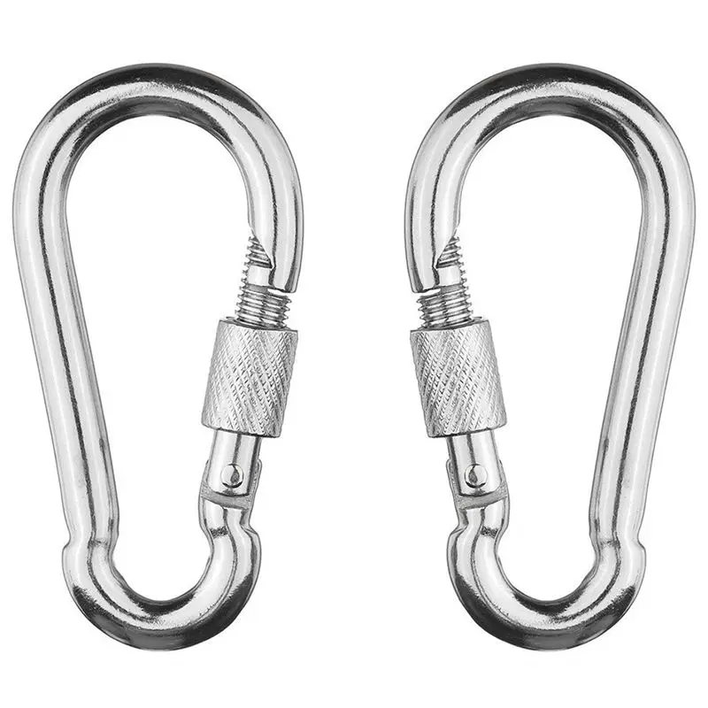 Swing attachment, suspension set hammock hammock chair Swing Hanging belt kit for attachment seat Hinged seat with 2 carabiner