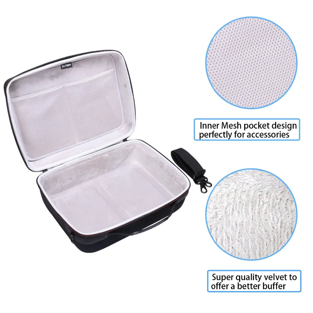 

LTGEM Storage Travel Carrying Protective Case for DBPOWER RD-819 Multimedia Poratble Home Theater Projector