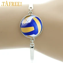 Браслет со стеклом TAFREE, для мужчин и женщин, для пляжного волейбола, спорта, игры в бильярд, тенниса, T255(China)