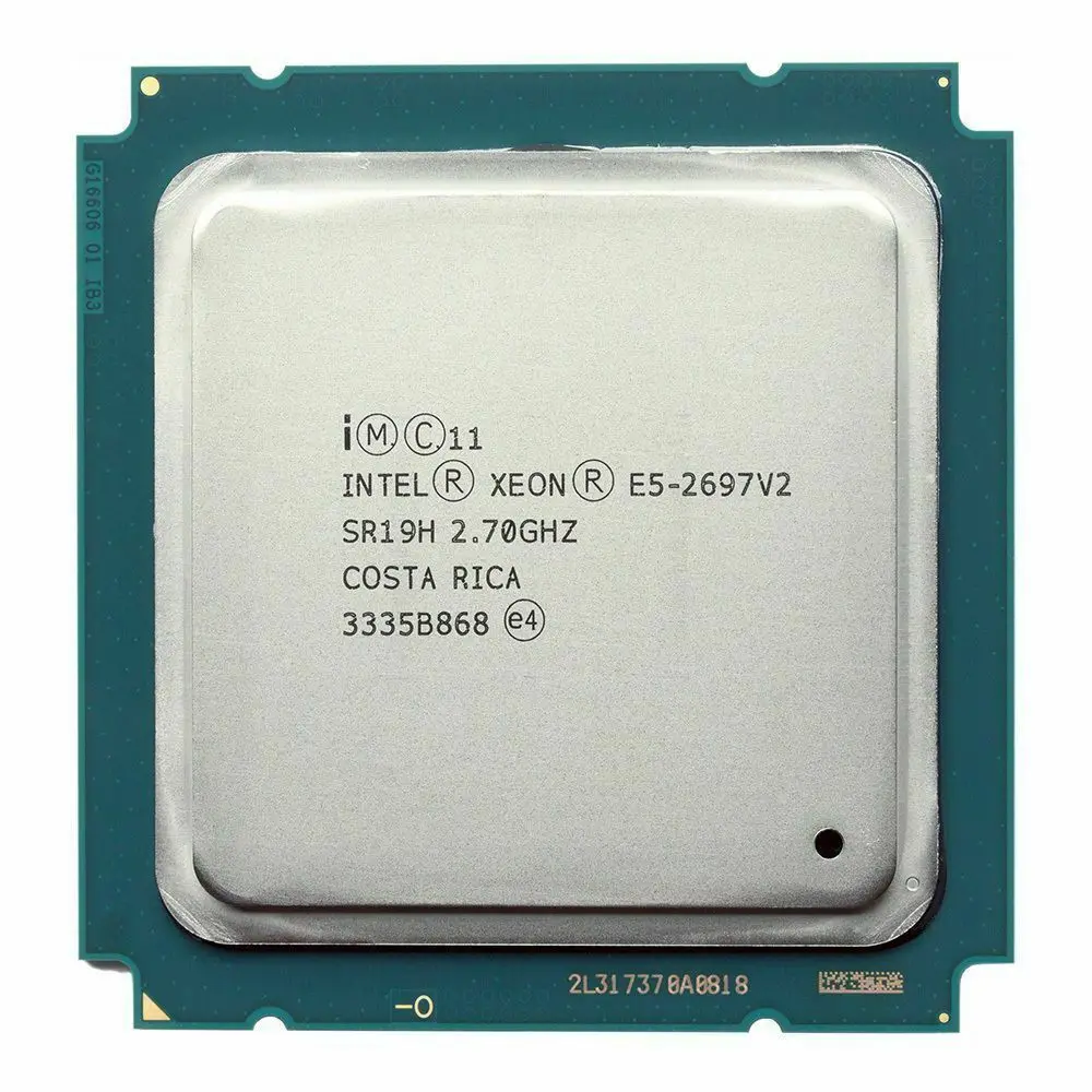 

Intel Xeon E5 2697 V2 Processor 2.7GHz 30M Cache LGA 2011 SR19H E5-2697 V2 server CPU