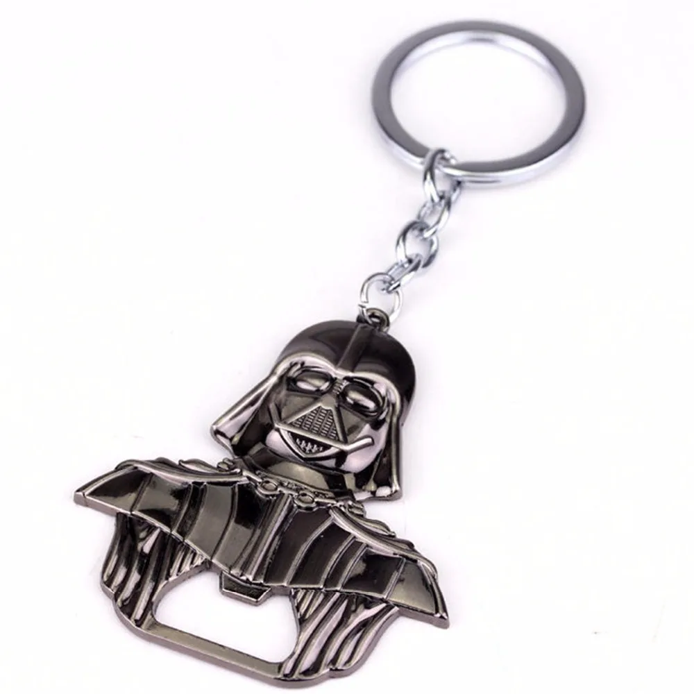 Star Wars Darth Vader Alloy Beer Bottle Opener Keychain Jewelry Toy High Quality Openers For