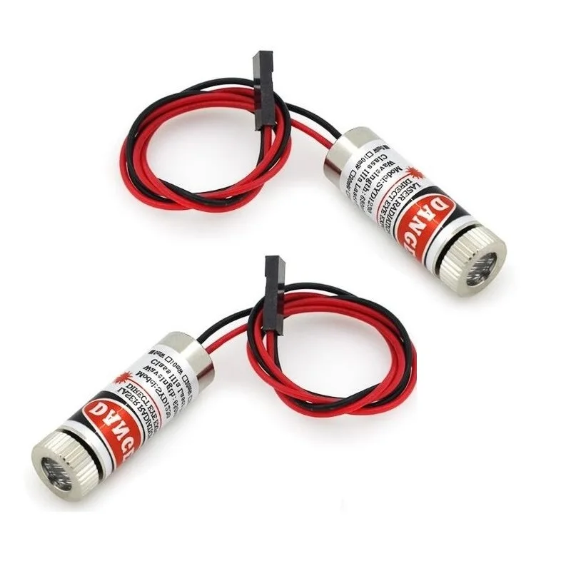 laser head 50mw 650nm 1230 one line laser point adjustable for 3d scanner 2 pieces laser head 50mw 650nm 1230 one line laser point adjustable for 3d scanner 2 pieces