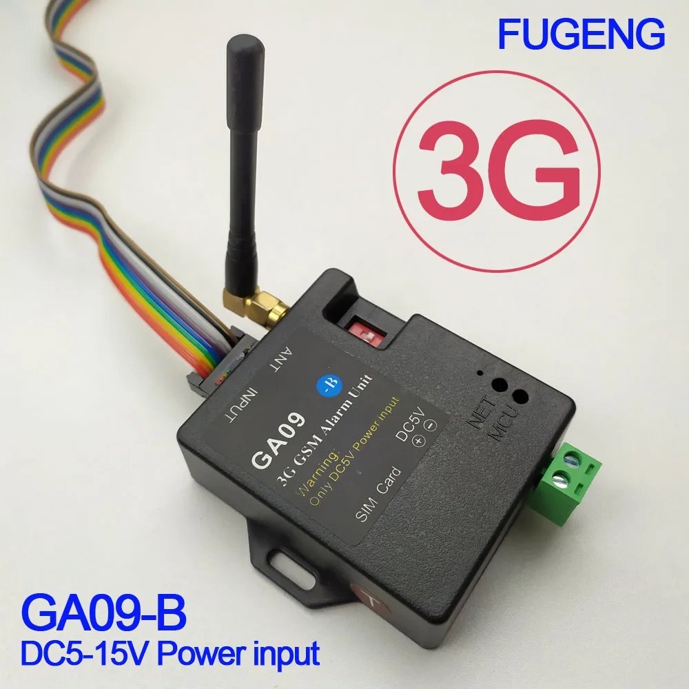 HUOBEI GA09-B 3G GSM сигнализация автоматический набор и SMS оповещение Домашняя безопасность и 8 Входная сигнализация Умный дом