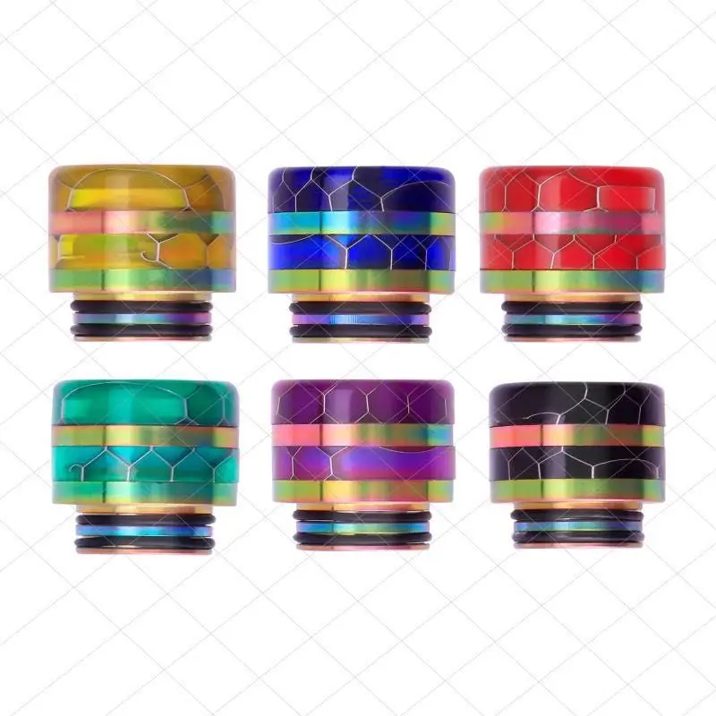 

810 drip tip for SMOK TFV8 Cloud Beast, TFV12 Beast King, TFV8 Big Baby Beast, Ijoy Maxo V12 Tank, Goon 528, CompLyfe RDA