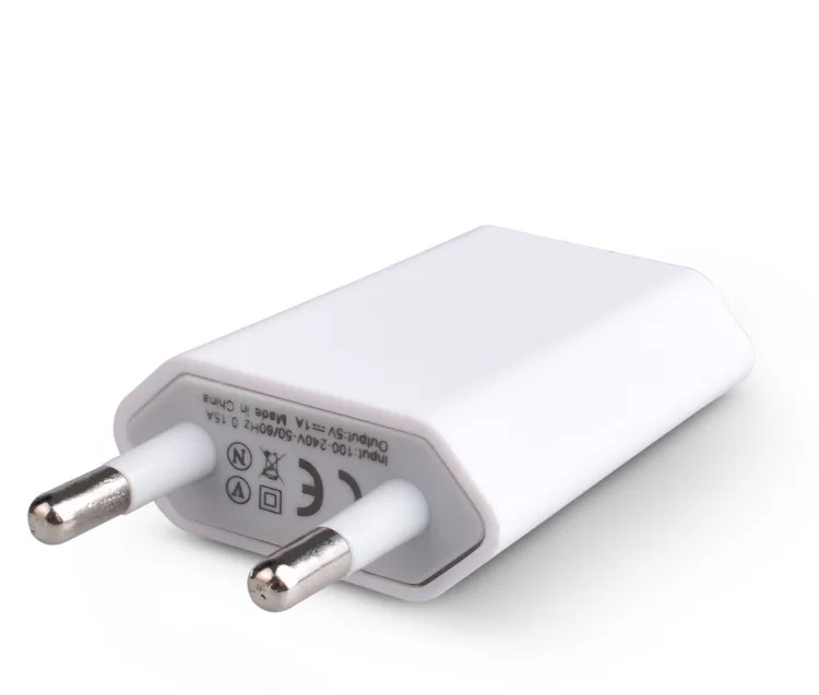 Универсальная штепсельная вилка европейского стандарта для iPhone 4 4S 5 5S 5C SE USB