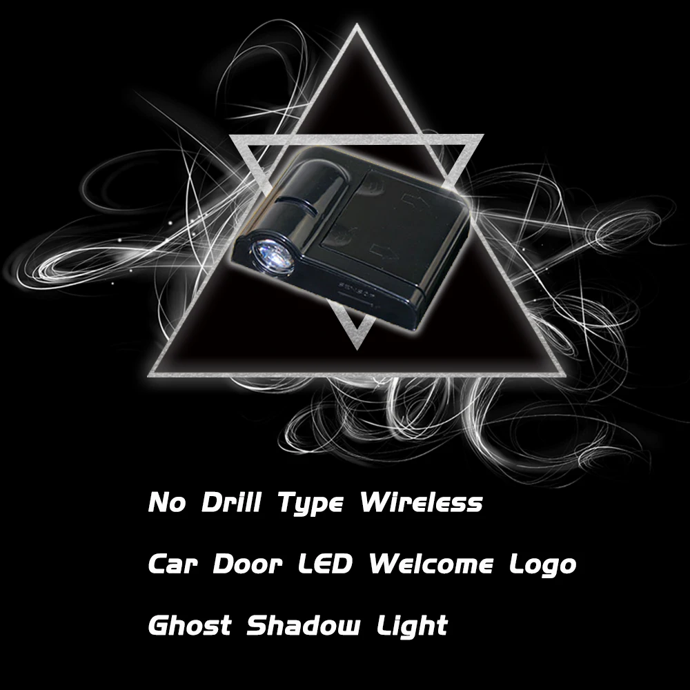 2pcs Wireless Car Door Led Welcome Laser Projector Logo ...