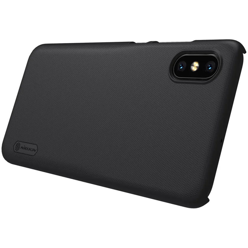 Для xiaomi mi 8 Explorer Edition чехол NILLKIN Pc жесткий чехол для xiaomi mi 8 explorer edition чехол-накладка чехол s Coque Shell - Цвет: Черный