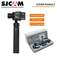 SJCAM ручной карданный SJ-GIMBAL 2 3 оси стабилизатор Bluetooth управление для SJ6 SJ7 SJ8 Pro/Plus/Air экшн-камера для Yi камеры