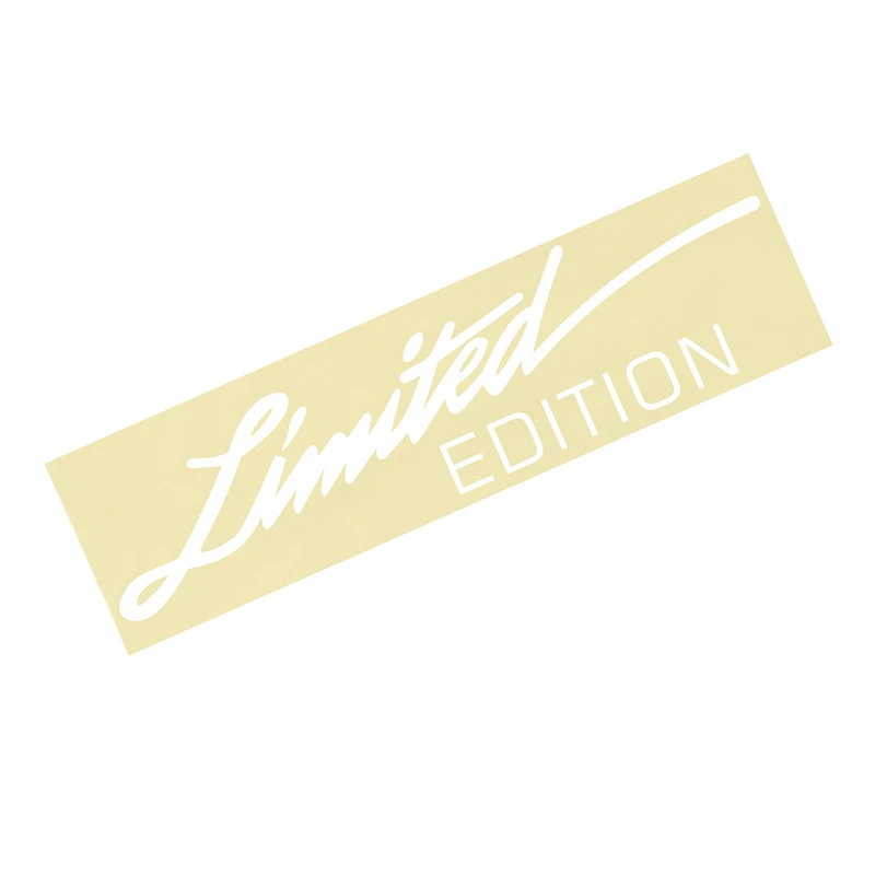 Car Sticker 3D 14CM*3.5CM LIMITED EDITION Creative Vinyl Sticker On Car Stickers and Decals Window Sticker Car-styling Decal