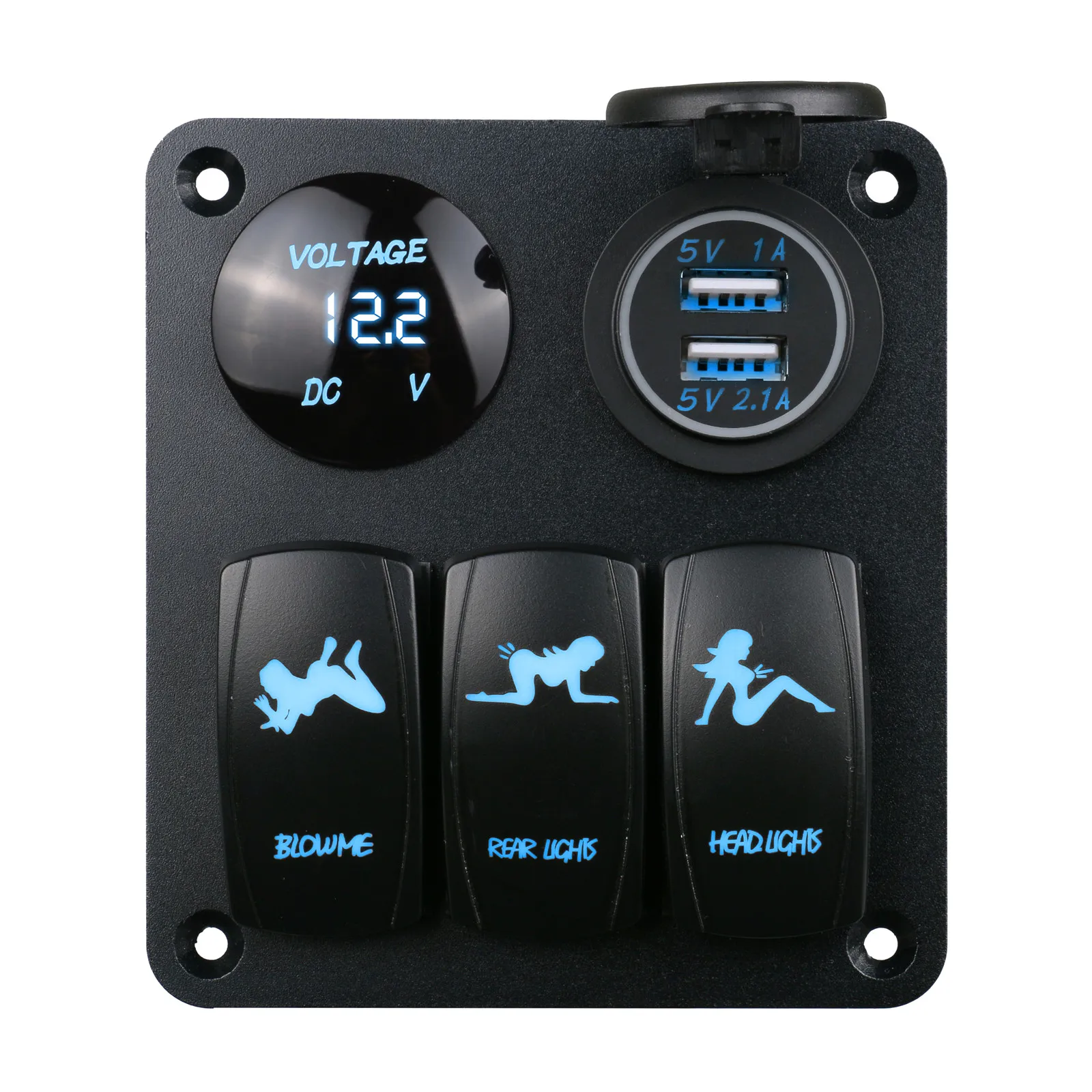 Aliexpress.com : Buy Auto Boat Marine Switch Panel 3 Gang Light On/Off