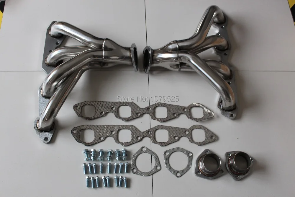 

Fits Big Block Chevy 396 427 454 502 Street Rod Stainless Steel Hugger Headers