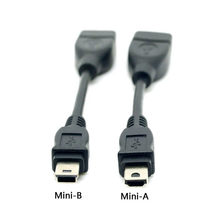 lento vacante Bosque Mini USB 2,0 tipo A y Mini USB 2,0 tipo B A USB hembra OTG Cable DV DC|to  usb|mini usb 2.0usb 2.0 - AliExpress