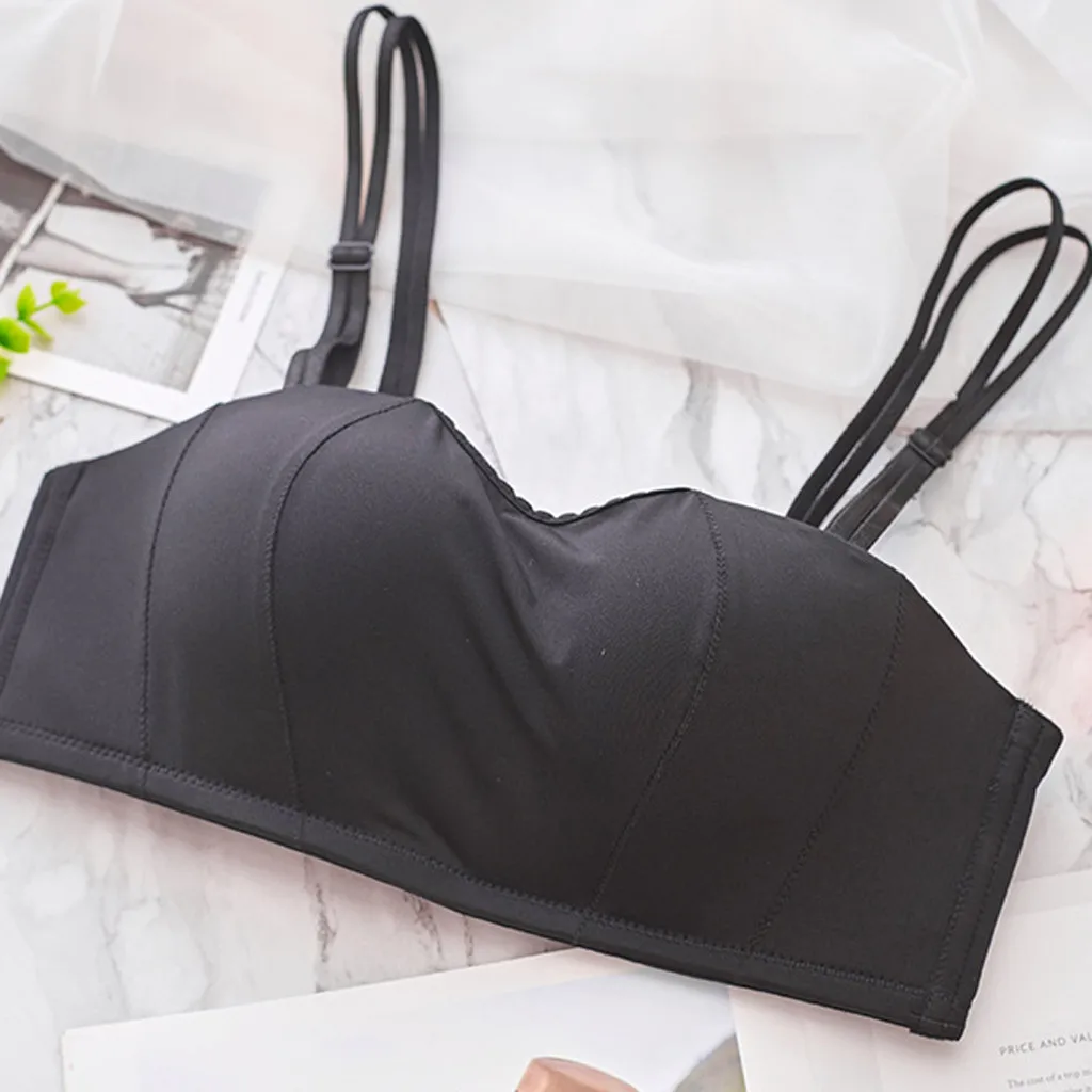 2019Women's сексуальное однотонное нижнее белье бюстгальтер с сеточкой сексуальный