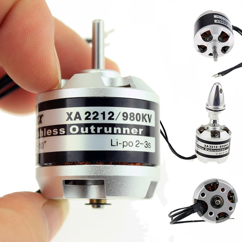 EMAX бесщеточный двигатель XA2212 820KV 980KV 1400KV 3S контроллер скорости для Mini 250 280 RC FPV