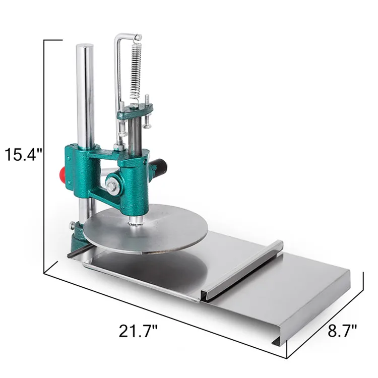 7,8 дюймов Большой Ролик тестораскаточная машина для пасты, бытовая машина для приготовления теста для пиццы, Ручной пресс для теста