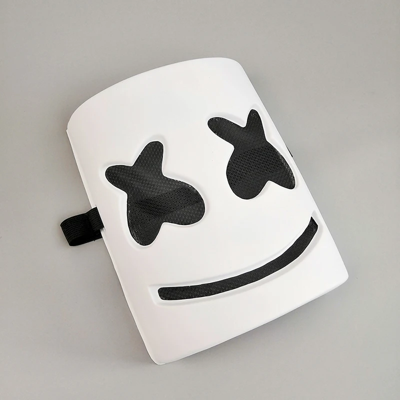 Косплей маска реквизит DJ Marshmello маска Аксессуары для маскарада на Хеллоуин DJ электронные слоги вечерние для взрослых детей Cos