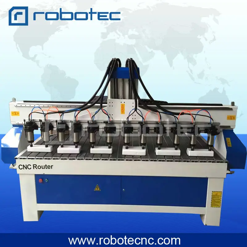 ROBOTEC RT 1530 multi heads cnc router sculpture wood carving cnc