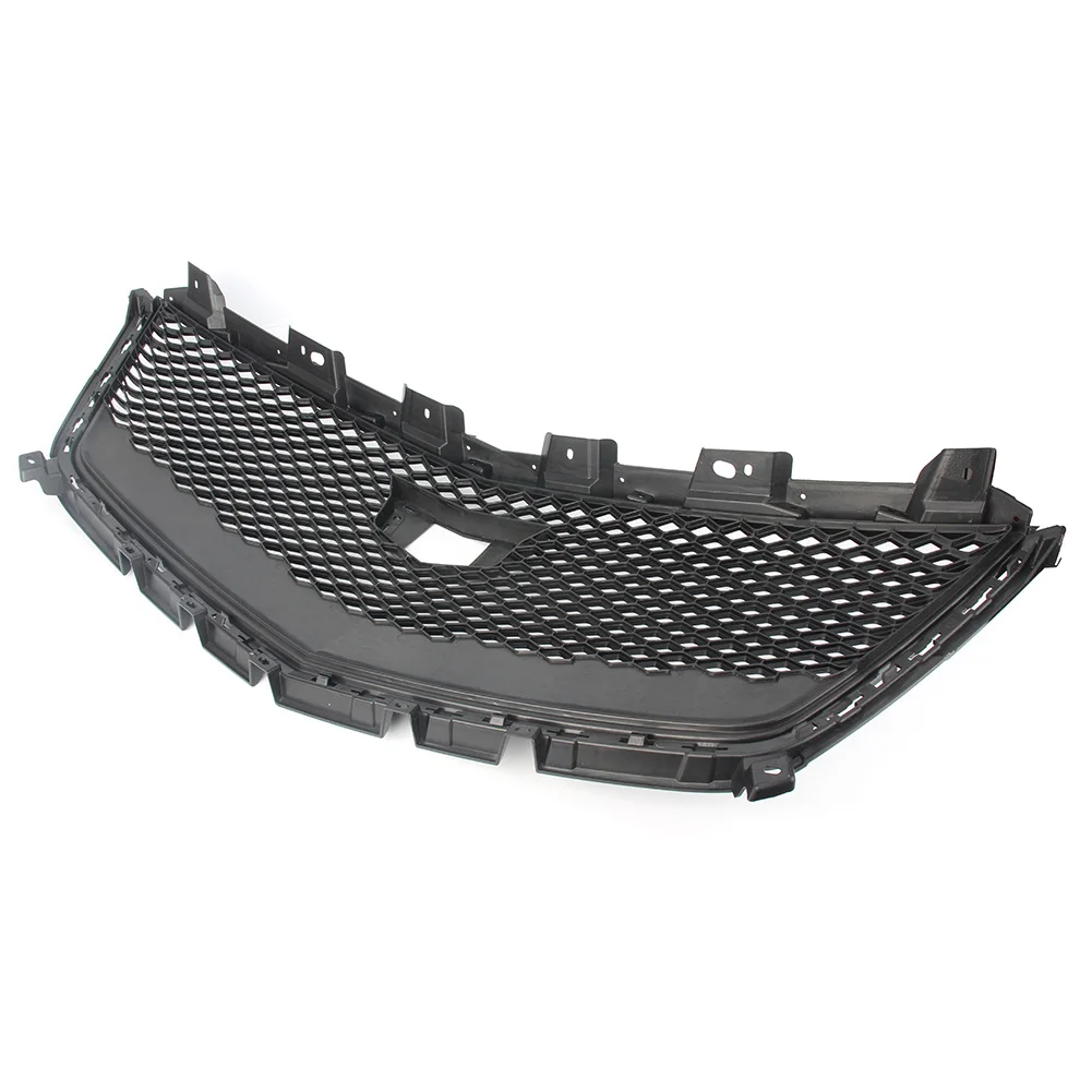 ABS Auto Car Front Grill Grille Mesh For Cadillac XT5 2016 2017 2018 16 17 18 Glossy Black
