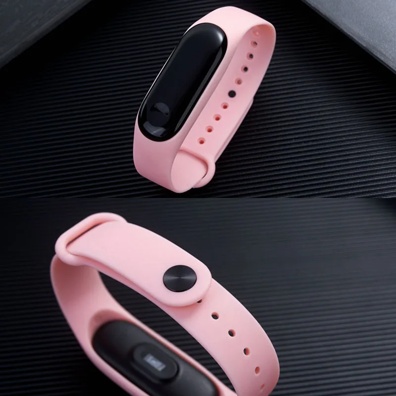 Ремешок на запястье для Xiaomi Mi Band 3/4 аксессуары смарт браслета 3 4 ремешок часов