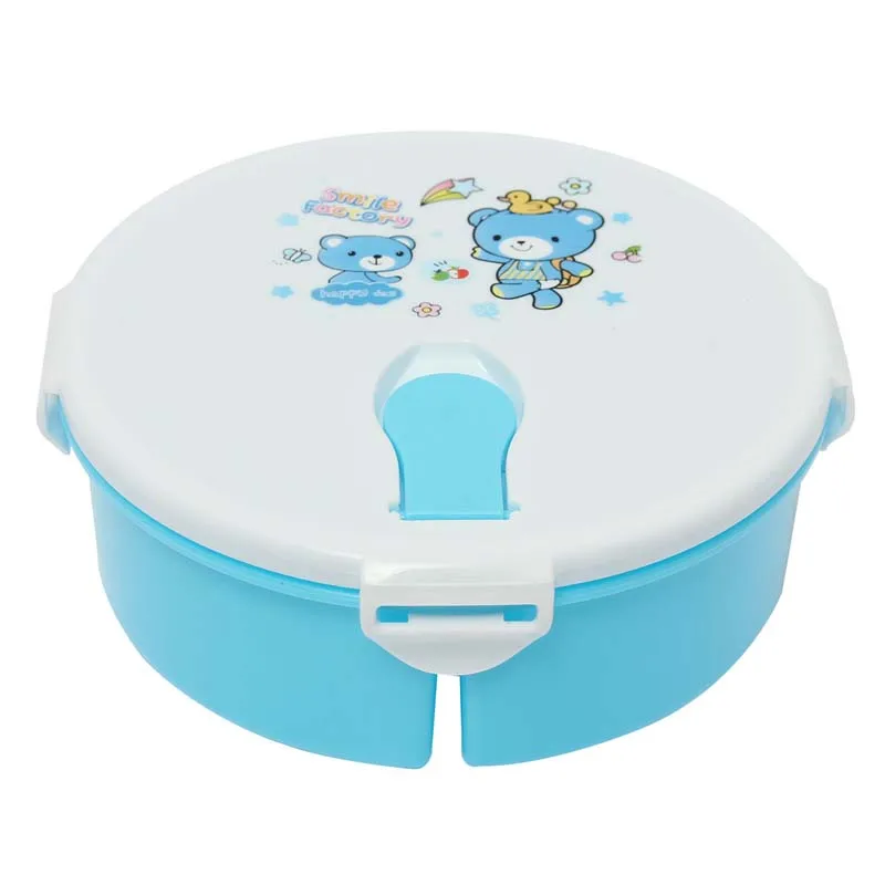 Solid Plastic Outdoor Portable Microwave Food Box with Soup Bowl Baby