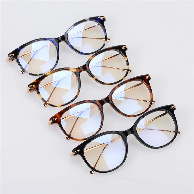 

2018 Fashion Brand Designer Optical acetate prescription spectacle Eyeglasses Frames 3035 Vintage optical Myopia spectacles