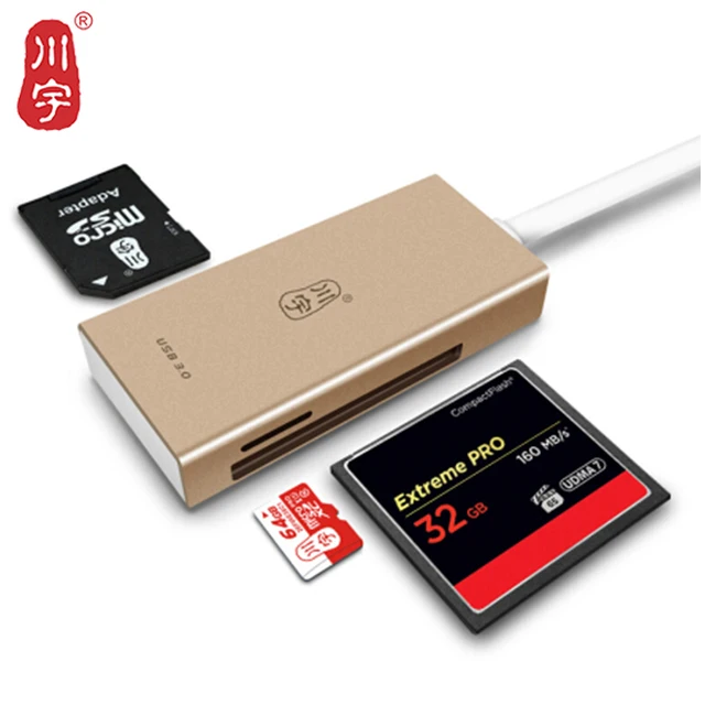 Cheap Kawau Microsd Card Reader 3.0 USB High Speed Adapter with Micro SD / SD / CF Card Slot Memory Card Reader for Computer C388 Cheap Kawau Microsd Card Reader 3.0 USB High Speed Adapter with Micro SD / SD / CF Card Slot Memory Card Reader for Computer C388