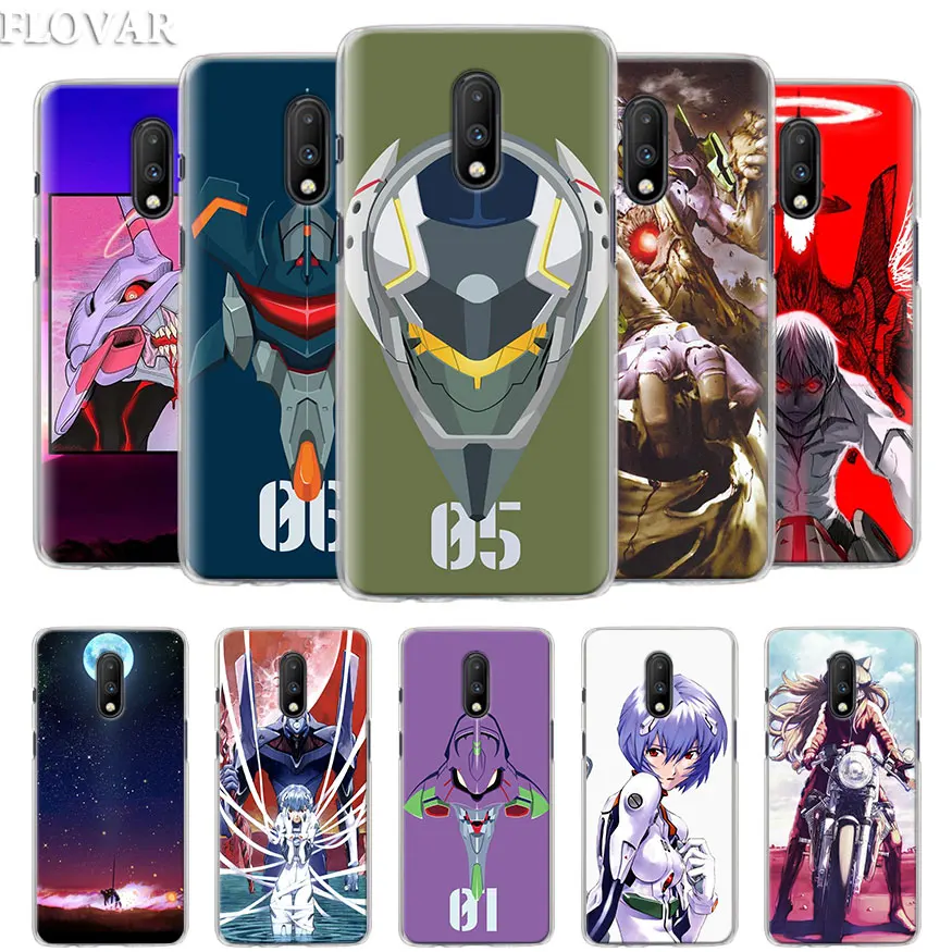 

Neon Genesis Evangelion Anime Phone Case for Oneplus 7 7 Pro 6 5T 6T Hard Case Cover for Oneplus 7 7 Pro Case Coque