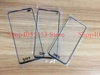

10PCS Ultra high quality glass for Samsung Galaxy S10 S10 E S10 plus front touch screen glass lens LCD panel