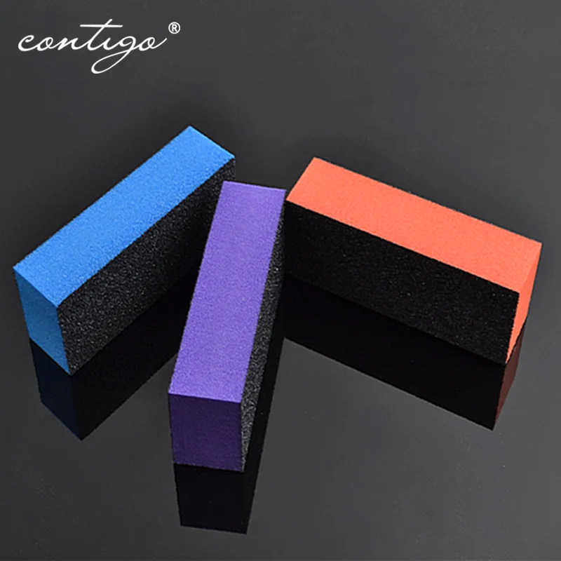 

Contigo 3pcs Nail Files Professional Lime Nail File Buff For Nails Grinding Block Nail Buffers Buffer Polishing Files Sanding