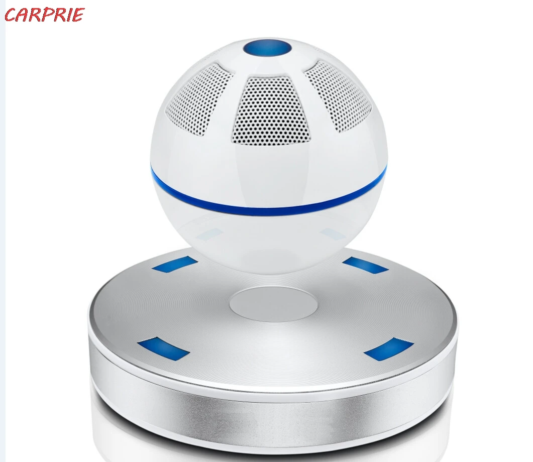 

CARPRIE Rechargeable High Quality Floating Sound System Maglev Speaker Floating Speaker with Microphone for iphone ipad Z30419