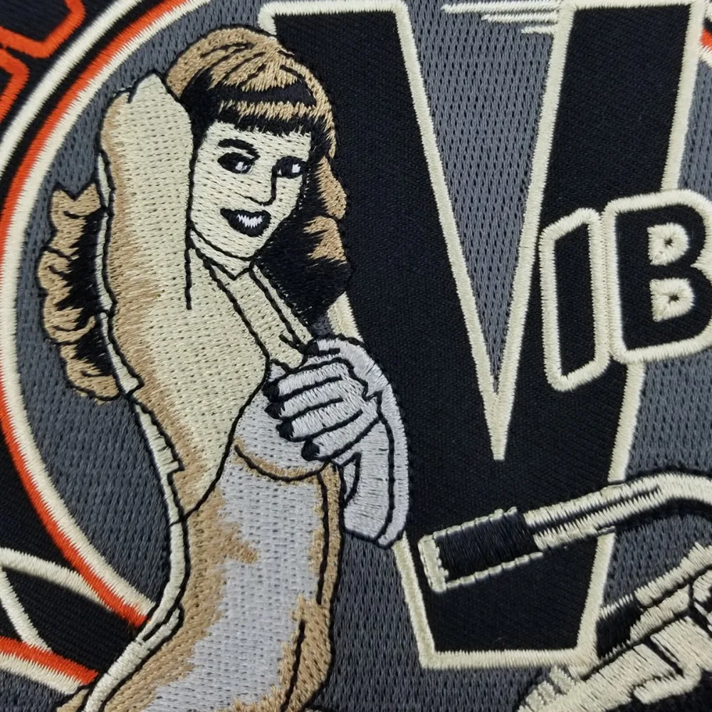 SEXY WOMAN MOTOR Biker Vest Rider Embroidered Iron On Back of Jacket Patch Black twill fabric Free Shipping DIY Eco-Friendly(4)