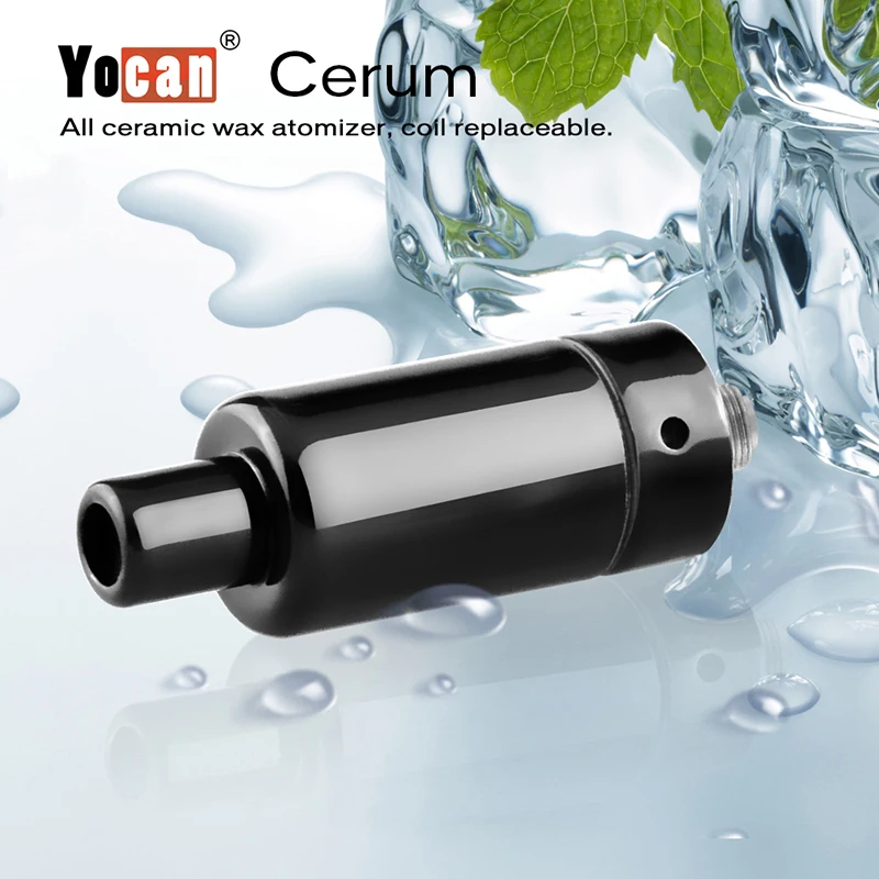 Распродажа! Yocan Cerum воск испаритель 0.8ohm сопротивление катушки кварца 510 нить электронная сигарета распылитель 15-25 Вт быстрый нагрев