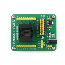 STM8-TSSOP20 STM8 TSSOP20 адаптер IC Тесты гнездо для TSSOP20 посылка 0,65 мм Шаг с плавать Порты и разъёмы