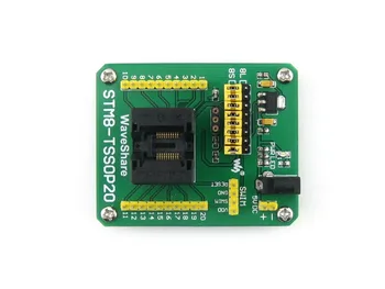

STM8-TSSOP20 STM8 TSSOP20 Adapter IC Test Socket for TSSOP20 Package 0.65mm Pitch with SWIM Port