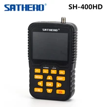 SH-400HD 3.5 inch LCD Screen DVB-S2 & DVB-S Signal Finder Support 8PSK 16APSK Digital Meter Sathero 400HD