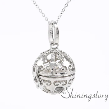 

heart openwork essential oil necklace diffuser locket wholesale diffuser locket perfume locket wholesale rhinestone metal